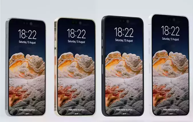 iPhone 14 Pro 3d model