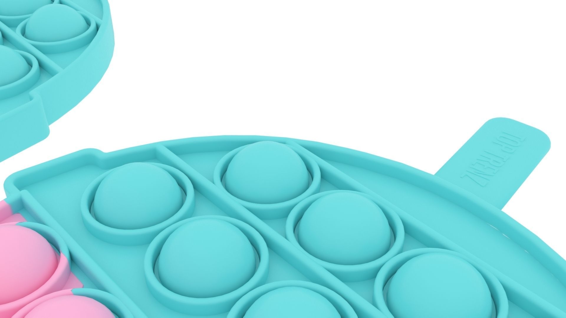 Milkshake Pop It Fidget Toys Set 3D model_8