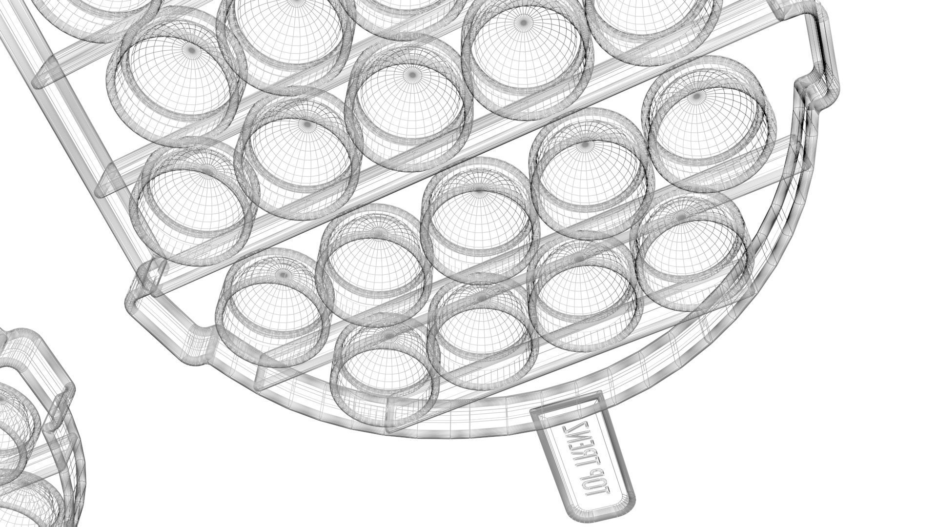 Milkshake Pop It Fidget Toys Set 3D model_22