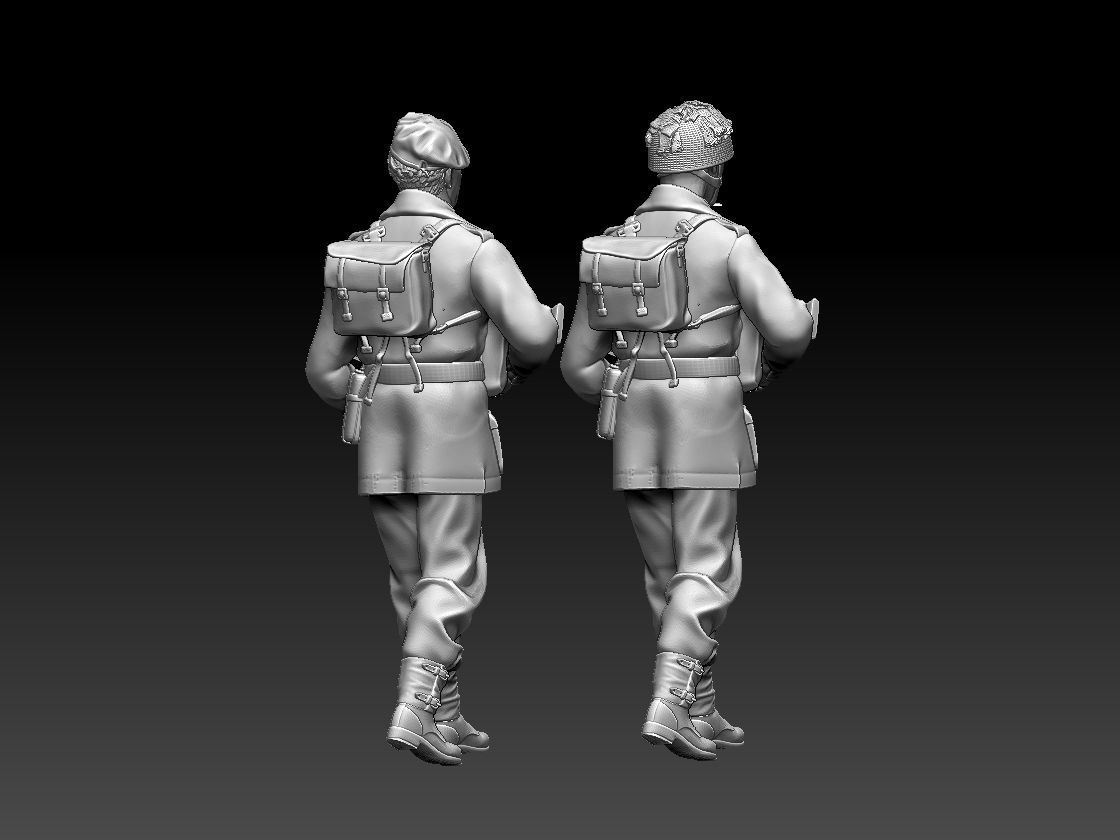 British Paratroopers 3D print model_48