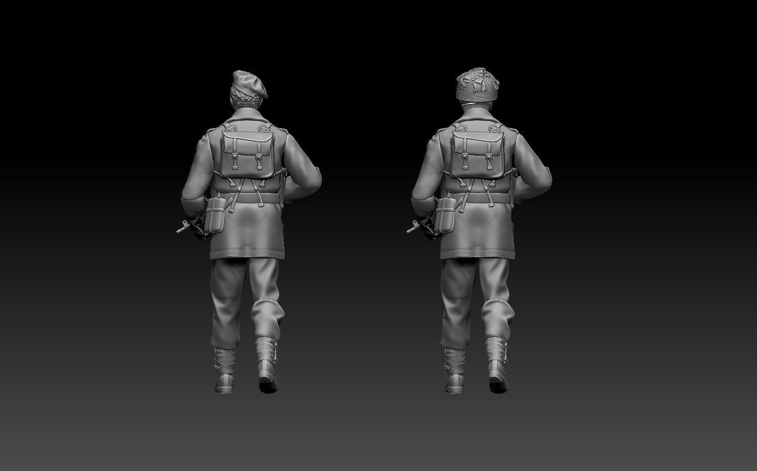 British Paratroopers 3D print model_22