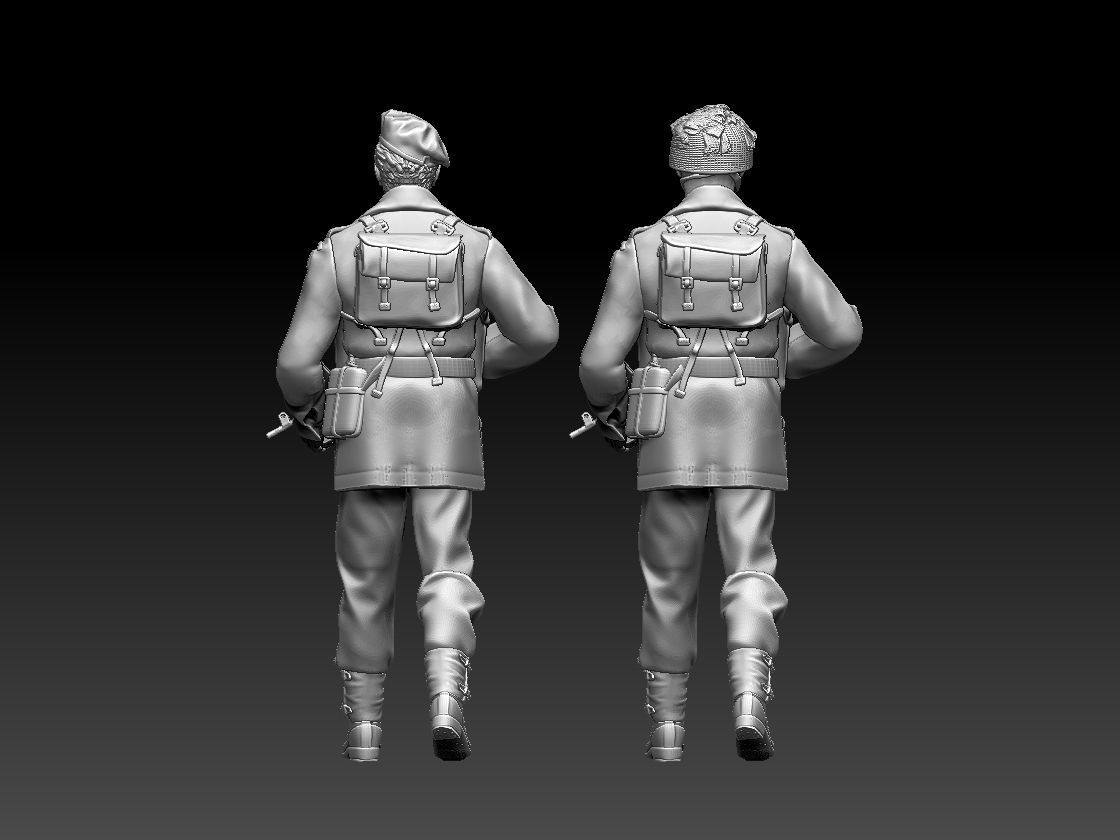 British Paratroopers 3D print model_7