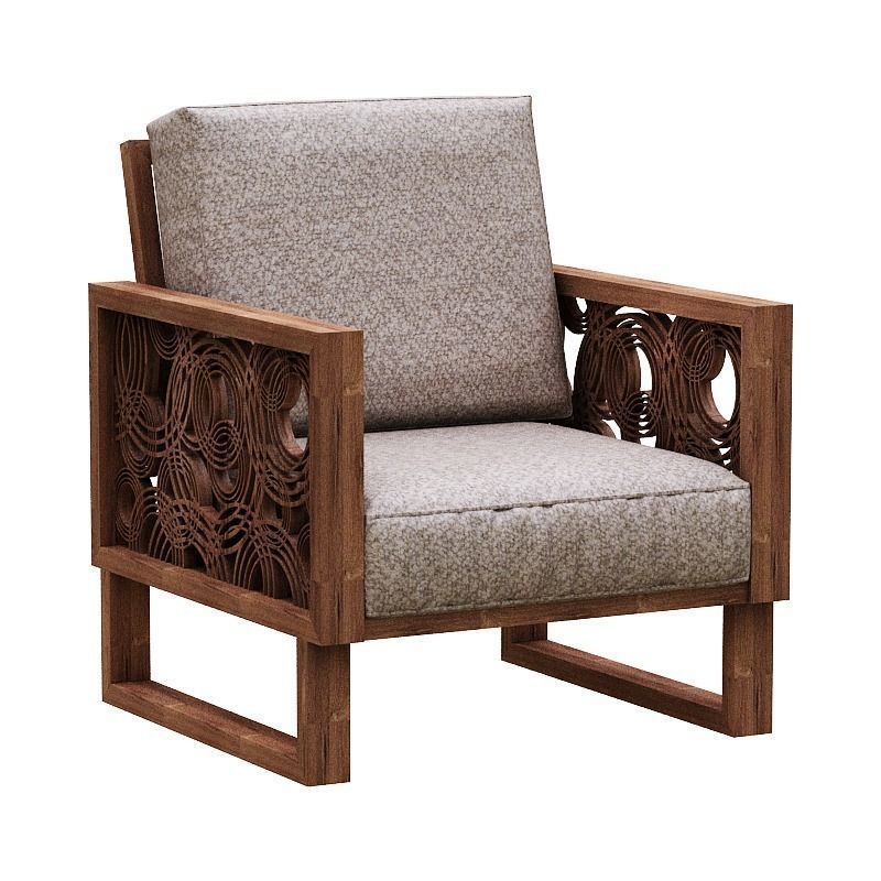 Sofa Colection 09 Low-poly 3D model_7