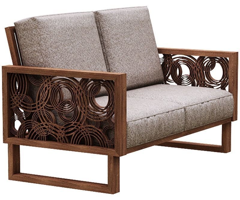 Sofa Colection 09 Low-poly 3D model_14