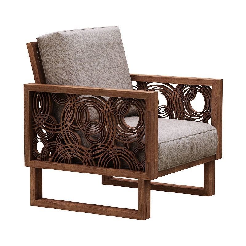 Sofa Colection 09 Low-poly 3D model_8