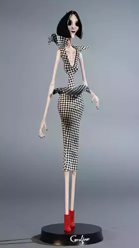 The Beldam - Other mother - Coraline 3D print model