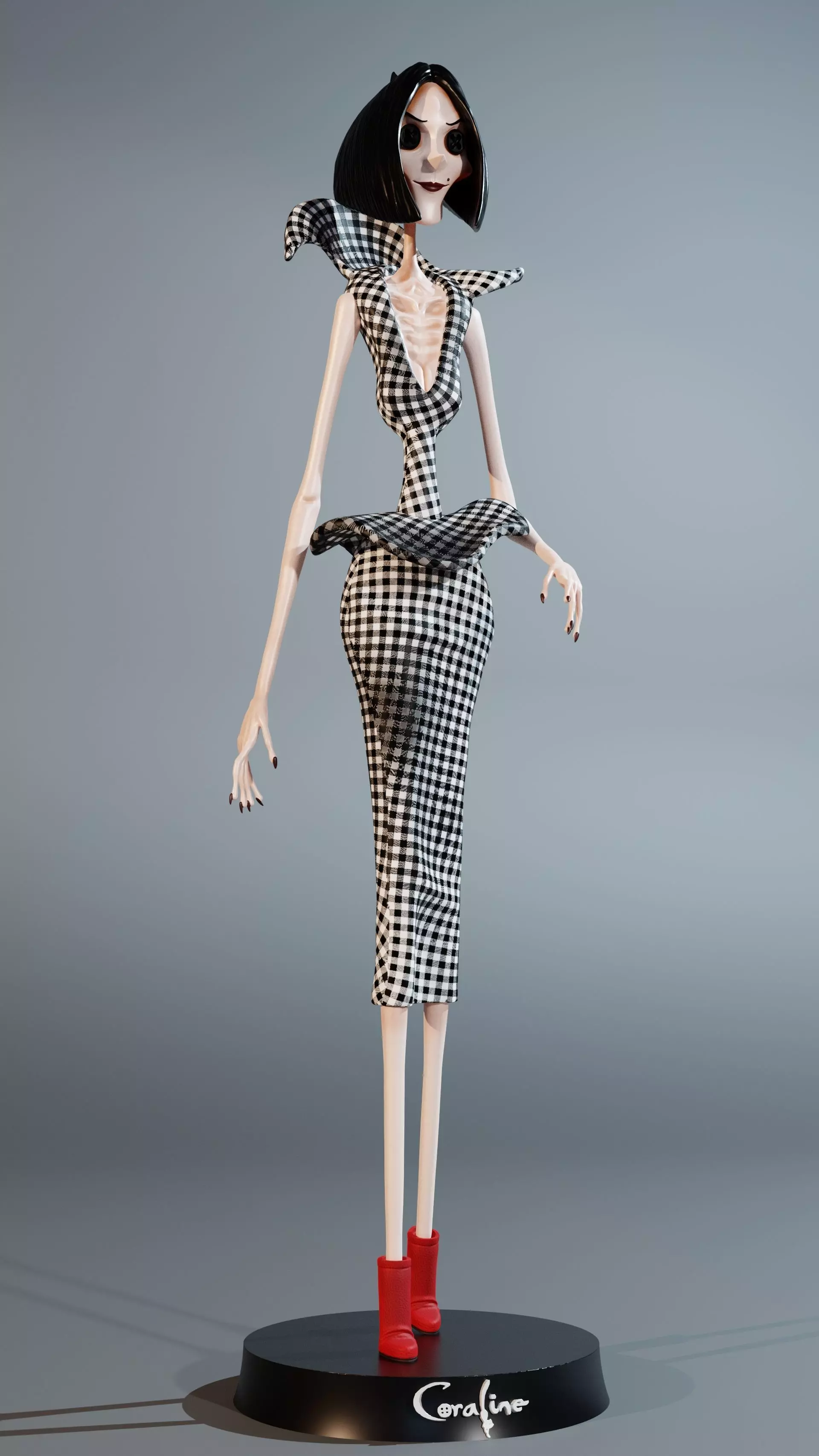 The Beldam - Other mother - Coraline 3D print model_0