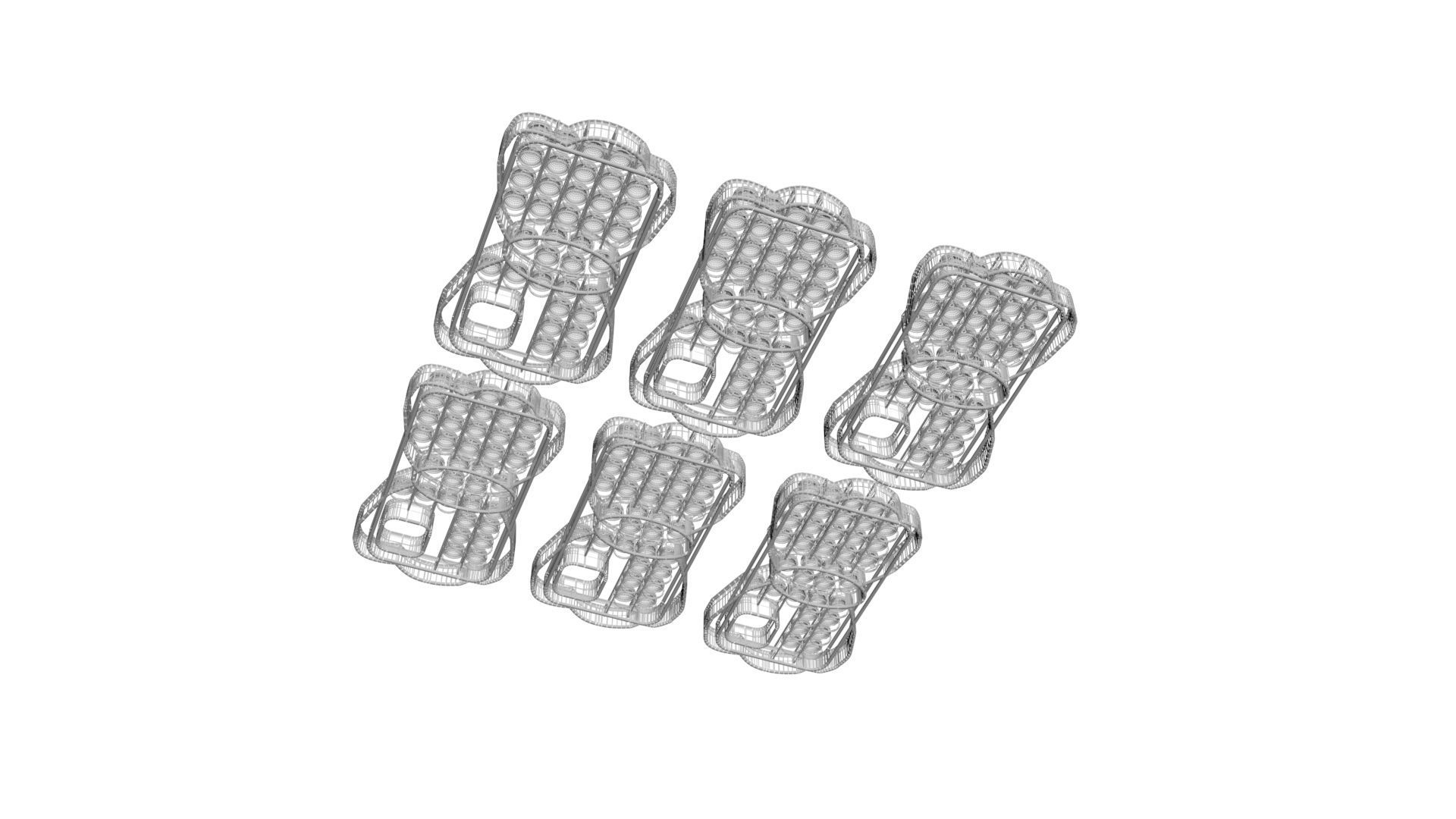 Bow Pop It Phone Cases Set 3D model_16