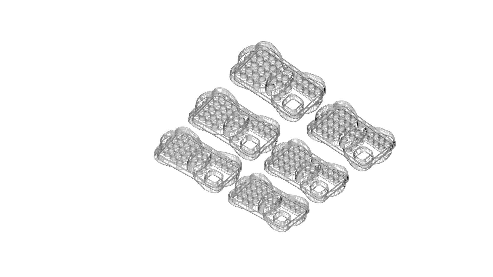 Bow Pop It Phone Cases Set 3D model_18