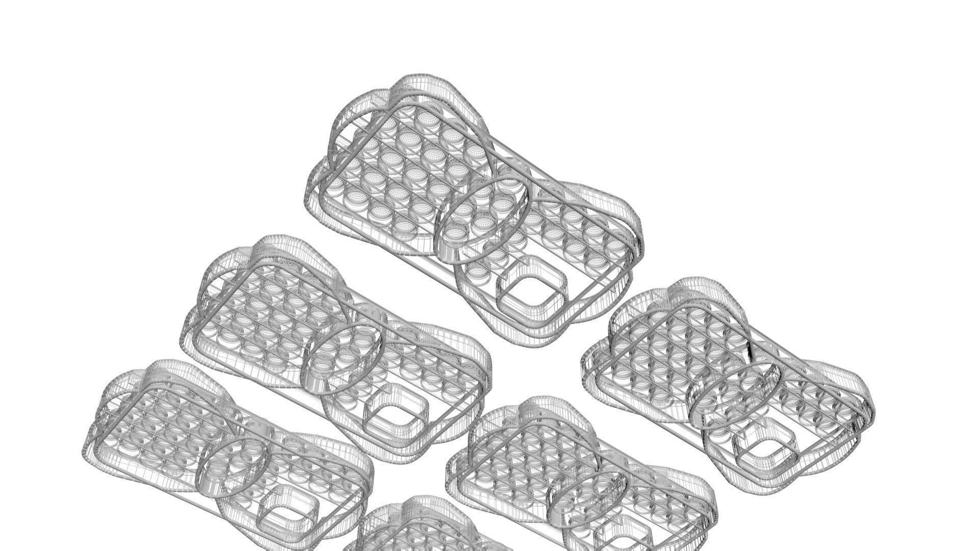 Bow Pop It Phone Cases Set 3D model_17