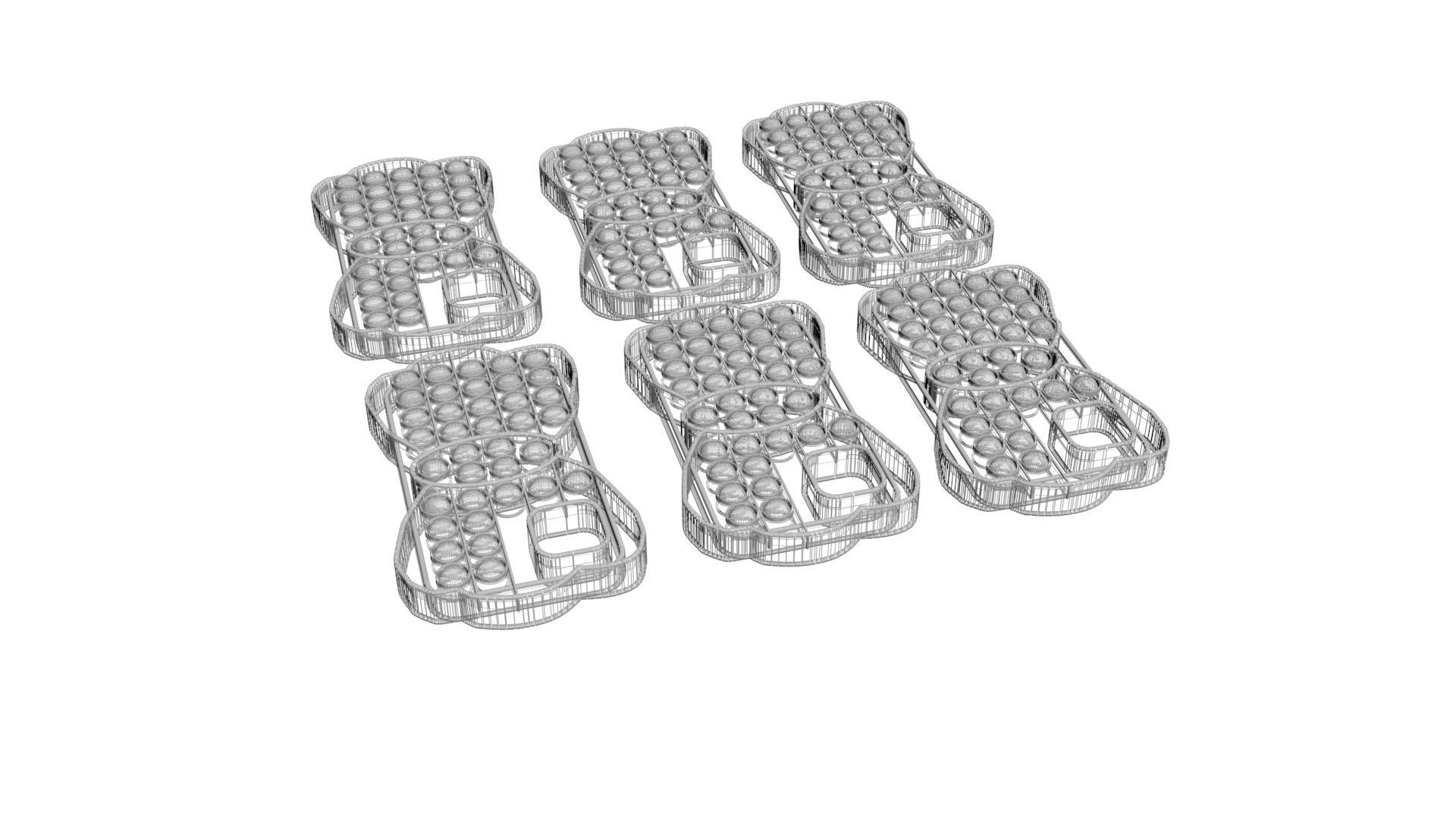 Bow Pop It Phone Cases Set 3D model_14