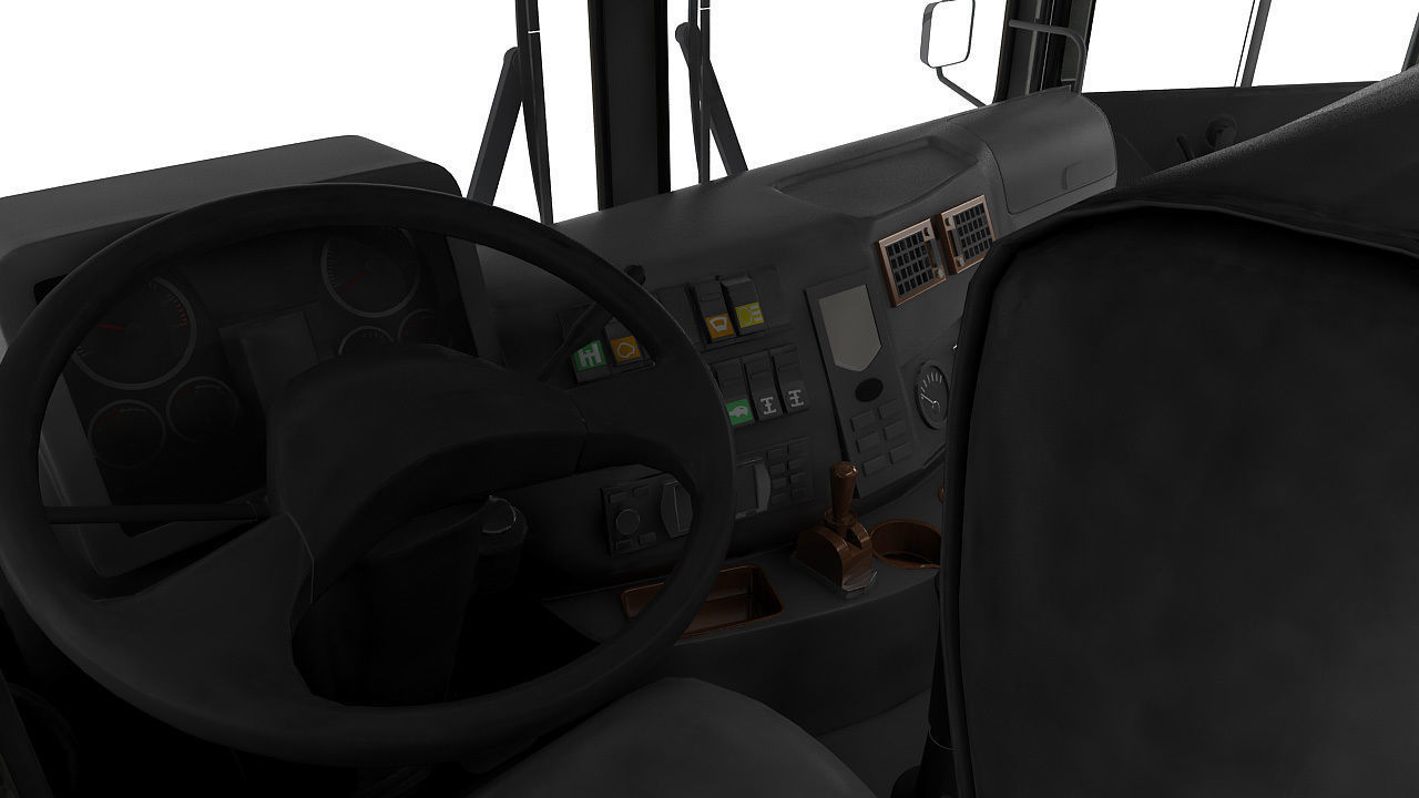 Ambulance military vehicle 3D model_18