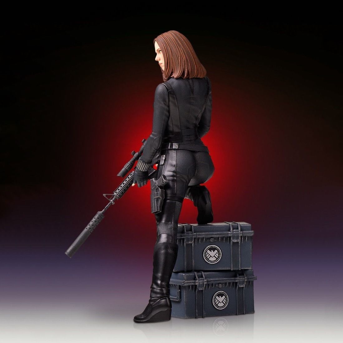 Black Widow 3D print model STL 3D print model_4