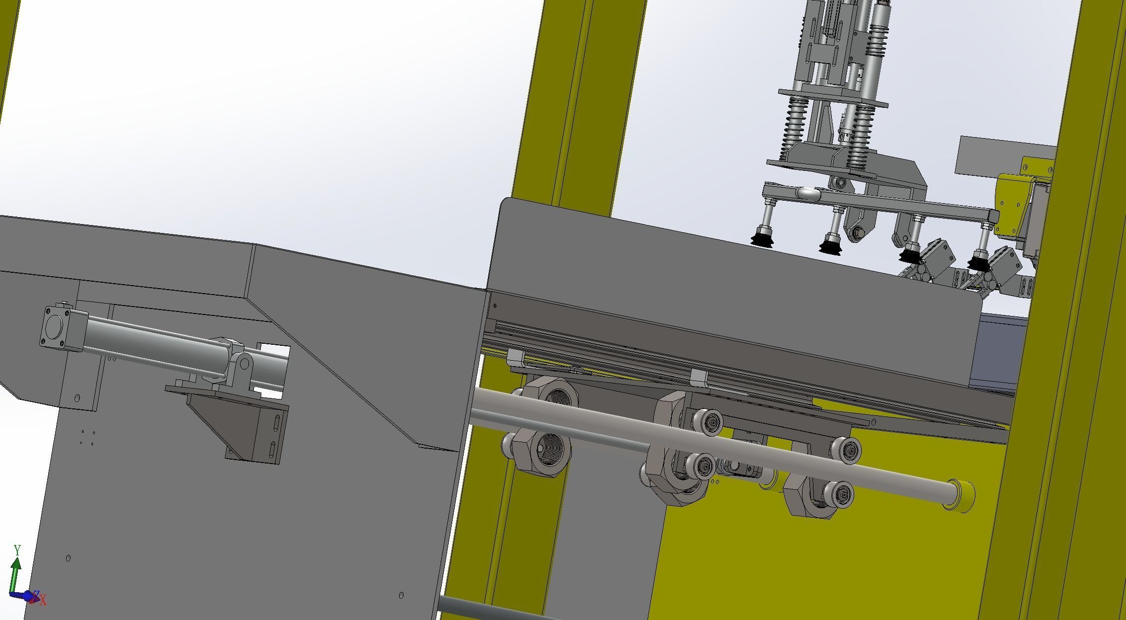 Full automatic bag-making packing machine 3D model_8