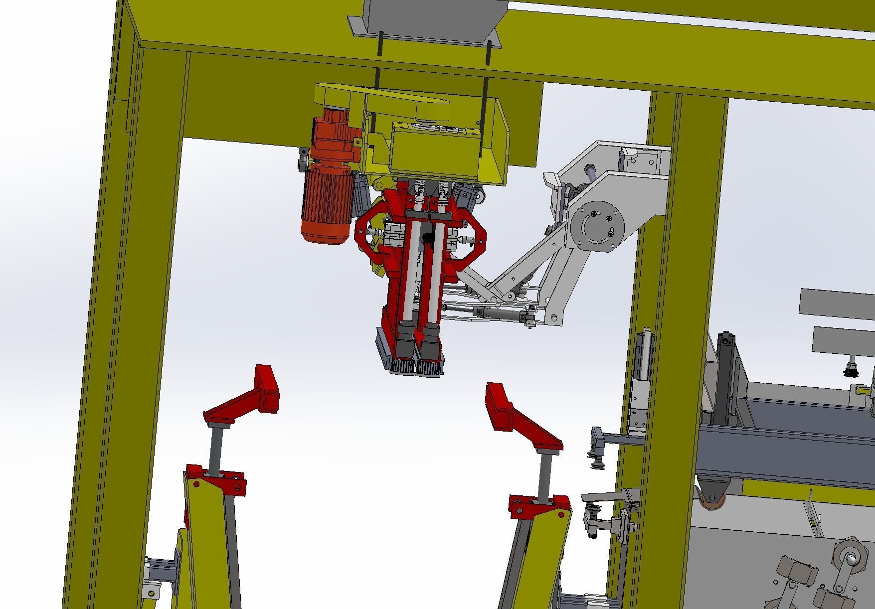 Full automatic bag-making packing machine 3D model_5