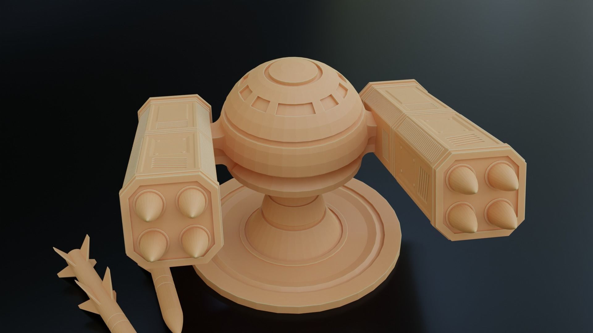 Air Defense Artillery 3D print model_9
