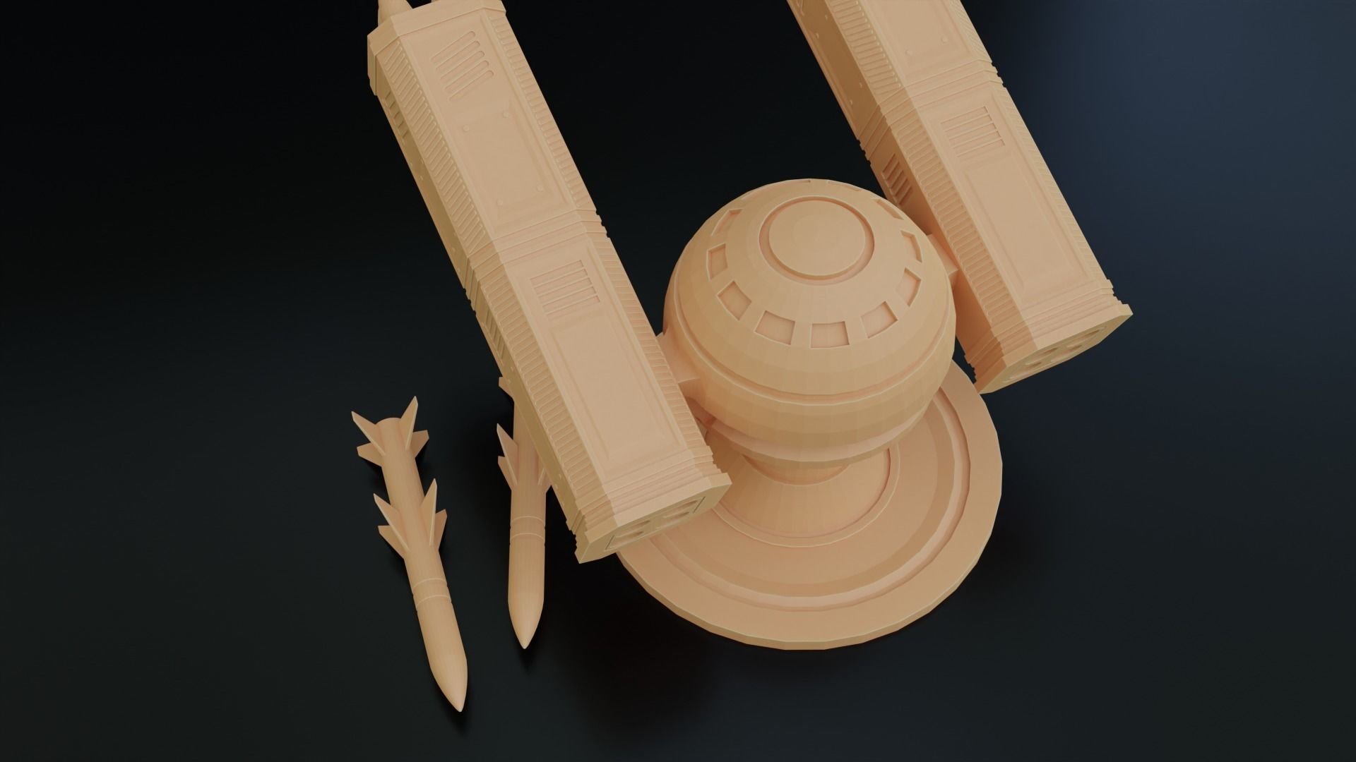 Air Defense Artillery 3D print model_8