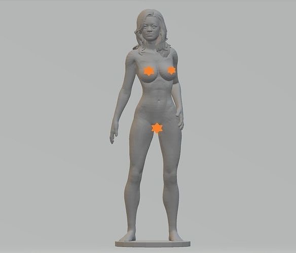 Miranda Sexy Girl Figure 3D STL Model Relief for CNC 3D Printer 3D print model