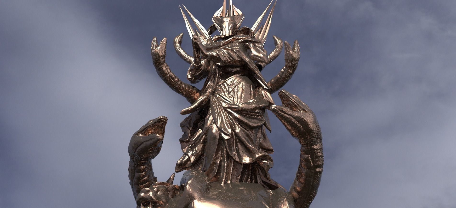 Tholsa Doom Monk 5  3D model_1