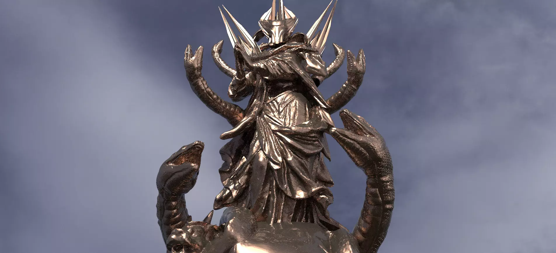 Tholsa Doom Monk 5  3D model_0