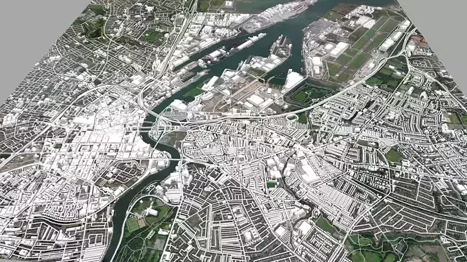 Cityscape Belfast Ireland