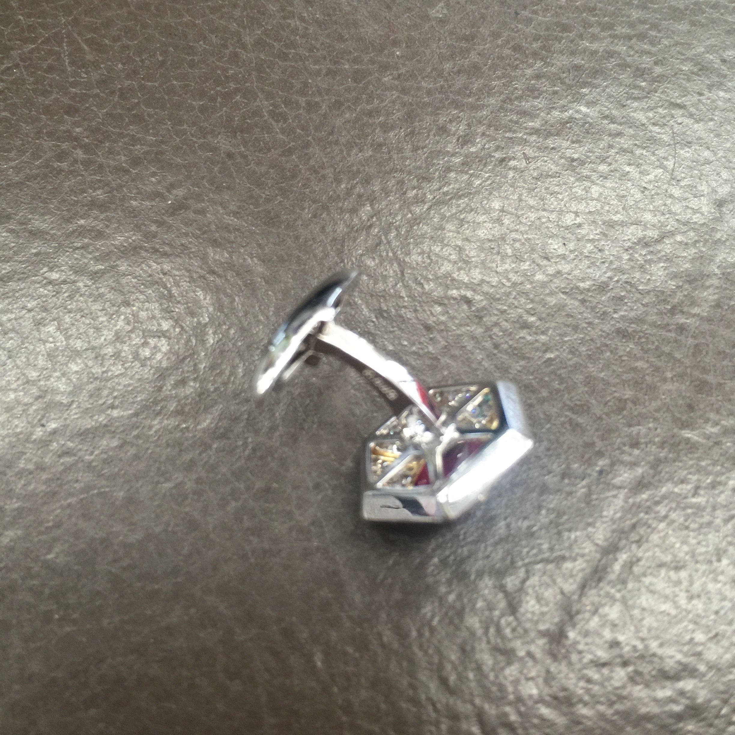 Cufflinks  AP 3D print model_3