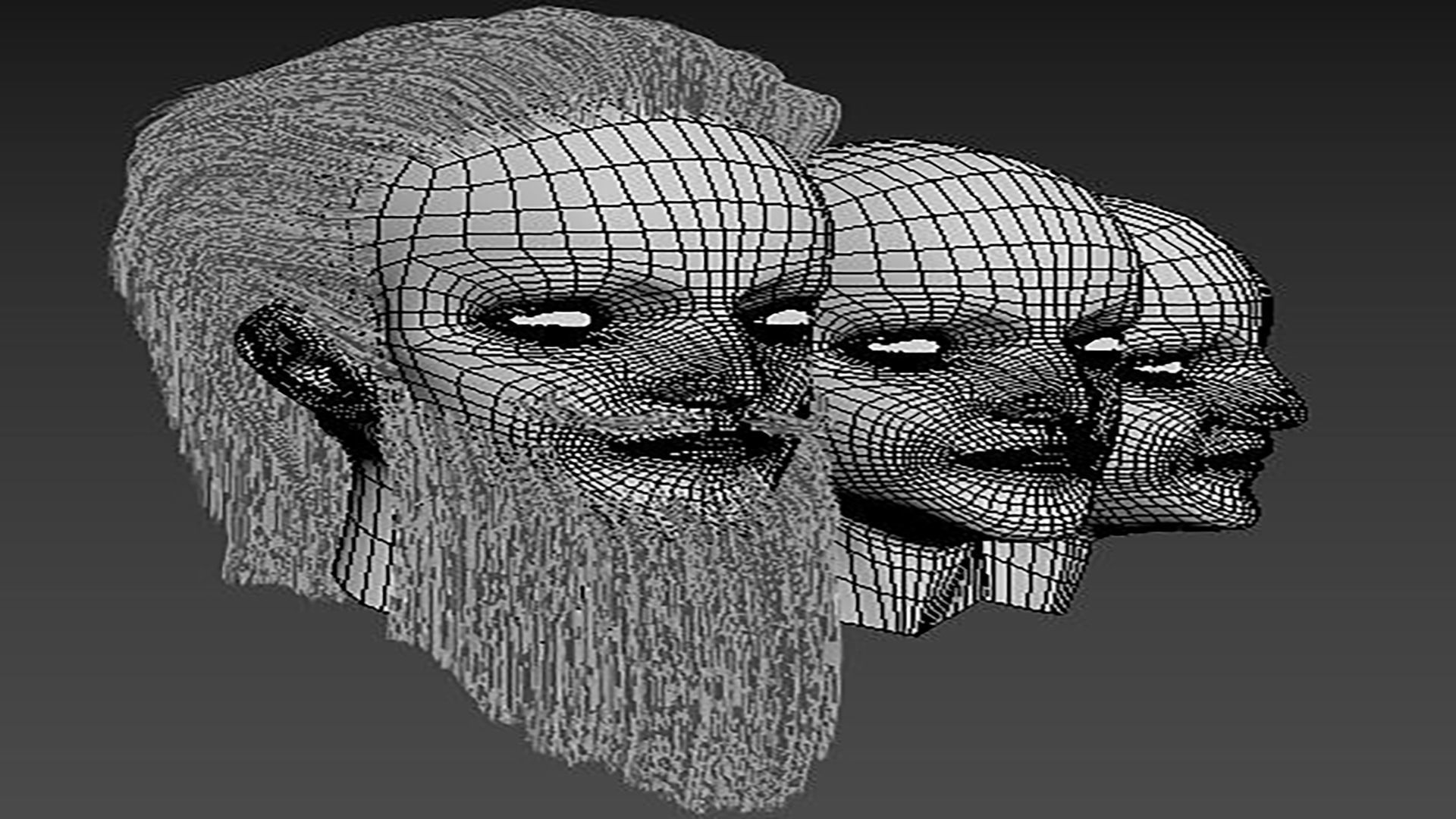Head sakher- jabal- face 3D model_3