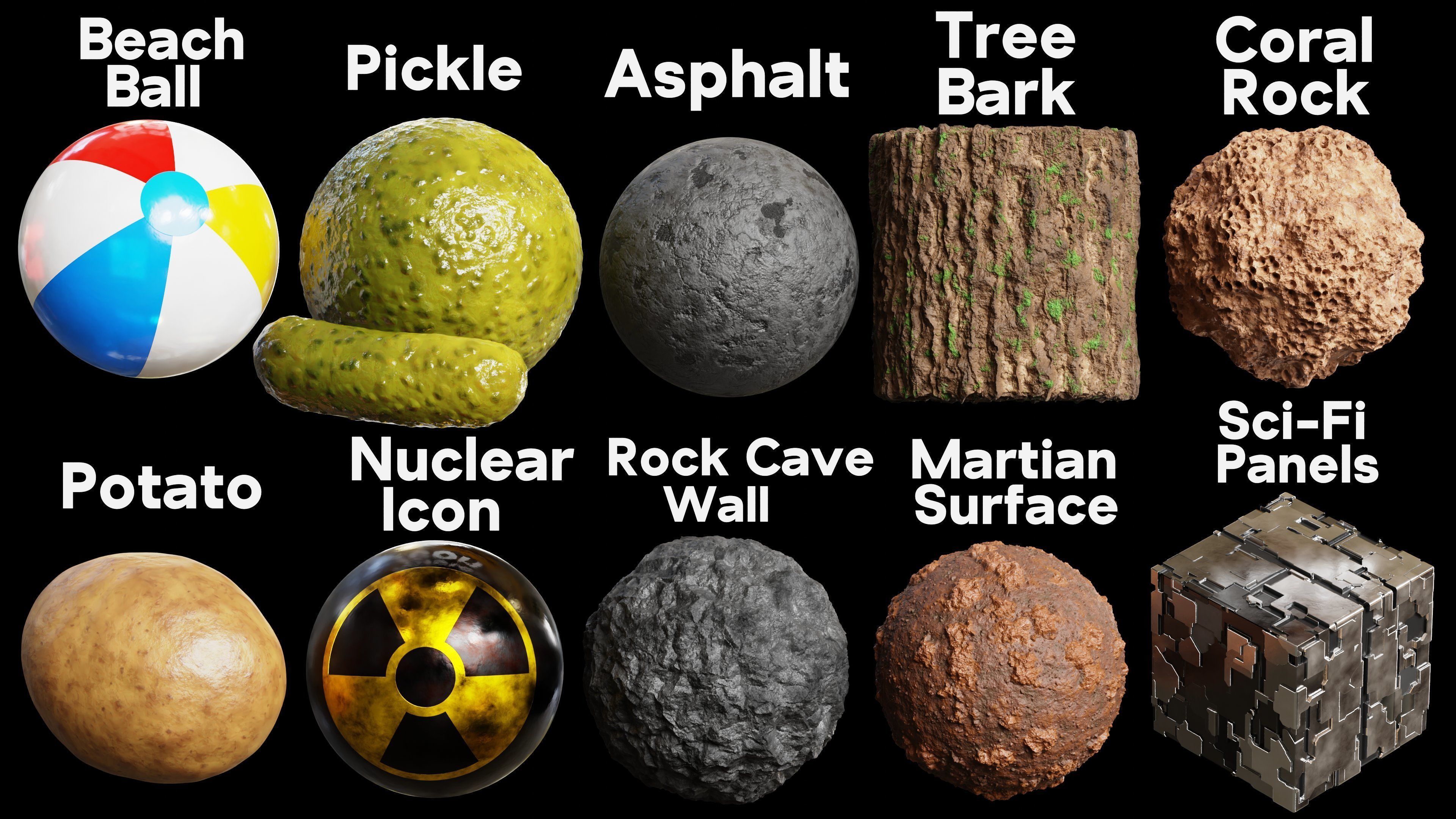 Blender Procedural Material Pack 9 Texture_1