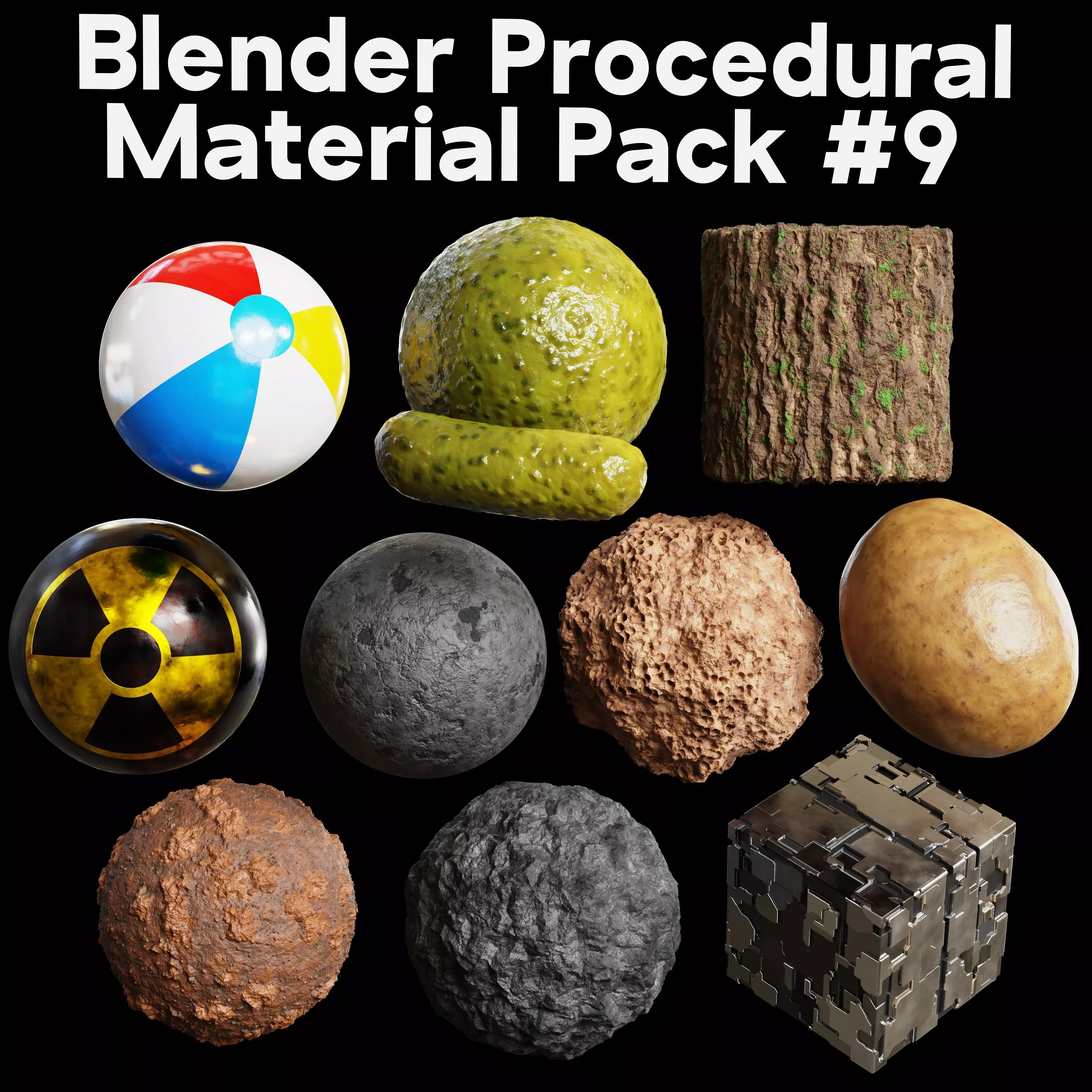 Blender Procedural Material Pack 9 Texture_0