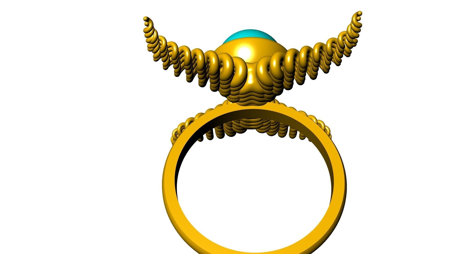 weave wings ring stl verified 3D print model_17