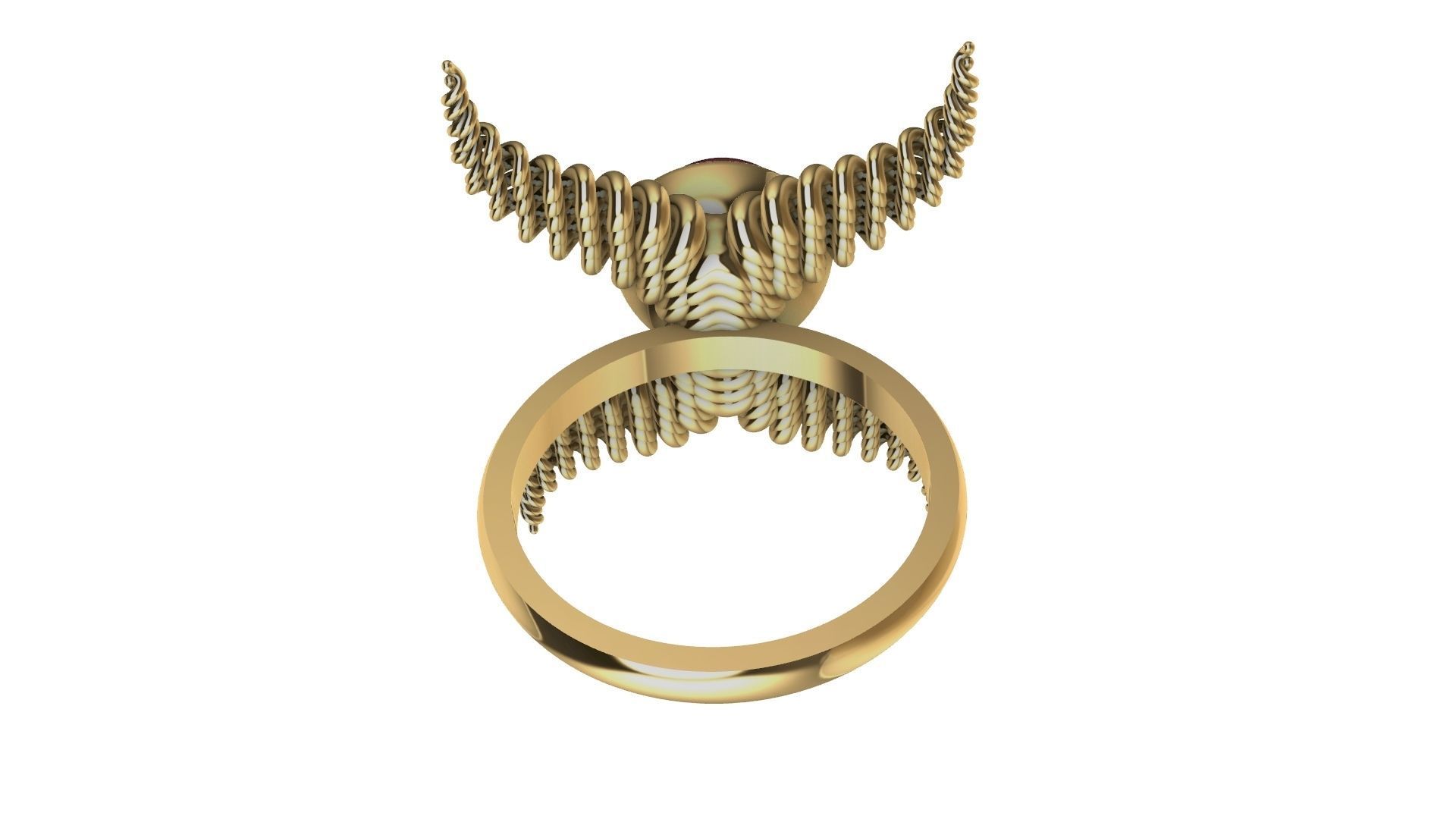 weave wings ring stl verified 3D print model_9