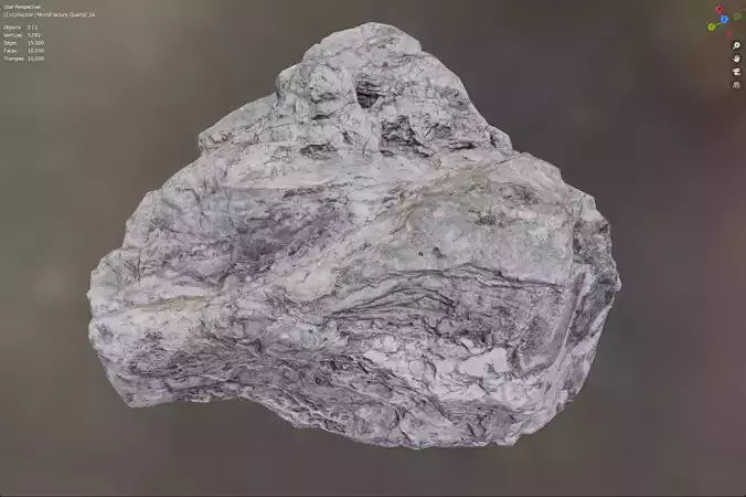 MicroFractured Quartz 2 - 8K Textures 