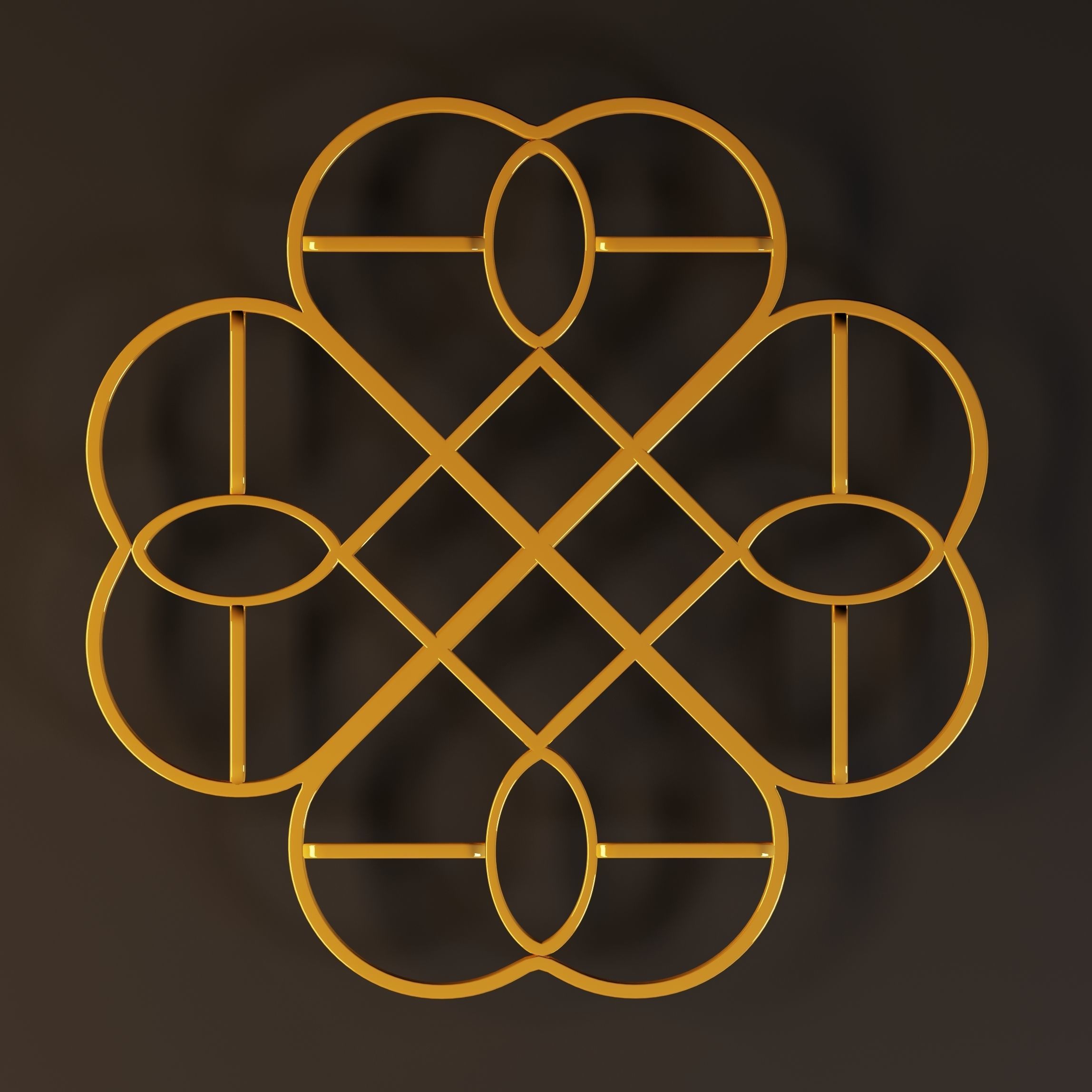 Decorative panels 3D model vol 1 3D model_2