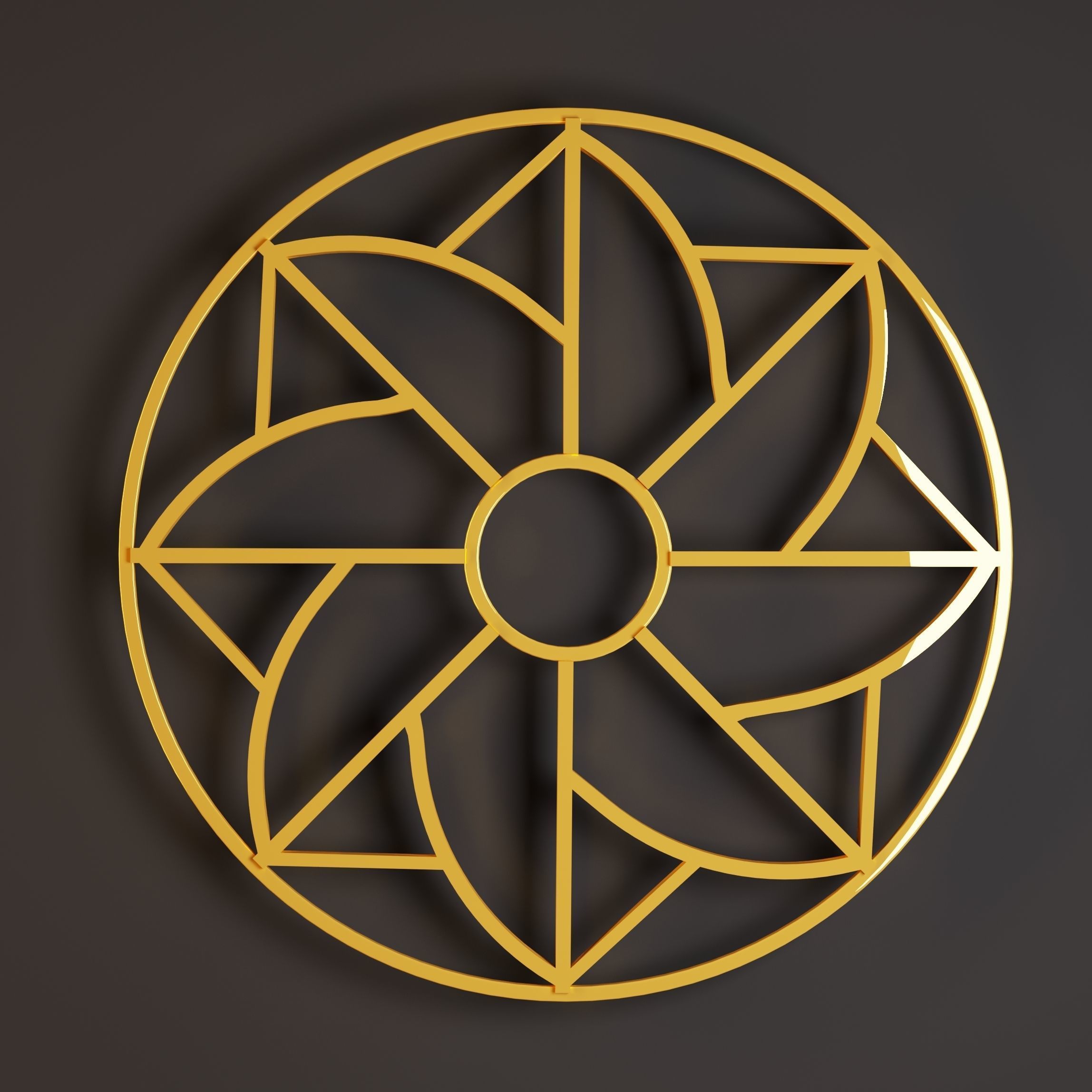 Decorative panels 3D model vol 1 3D model_4