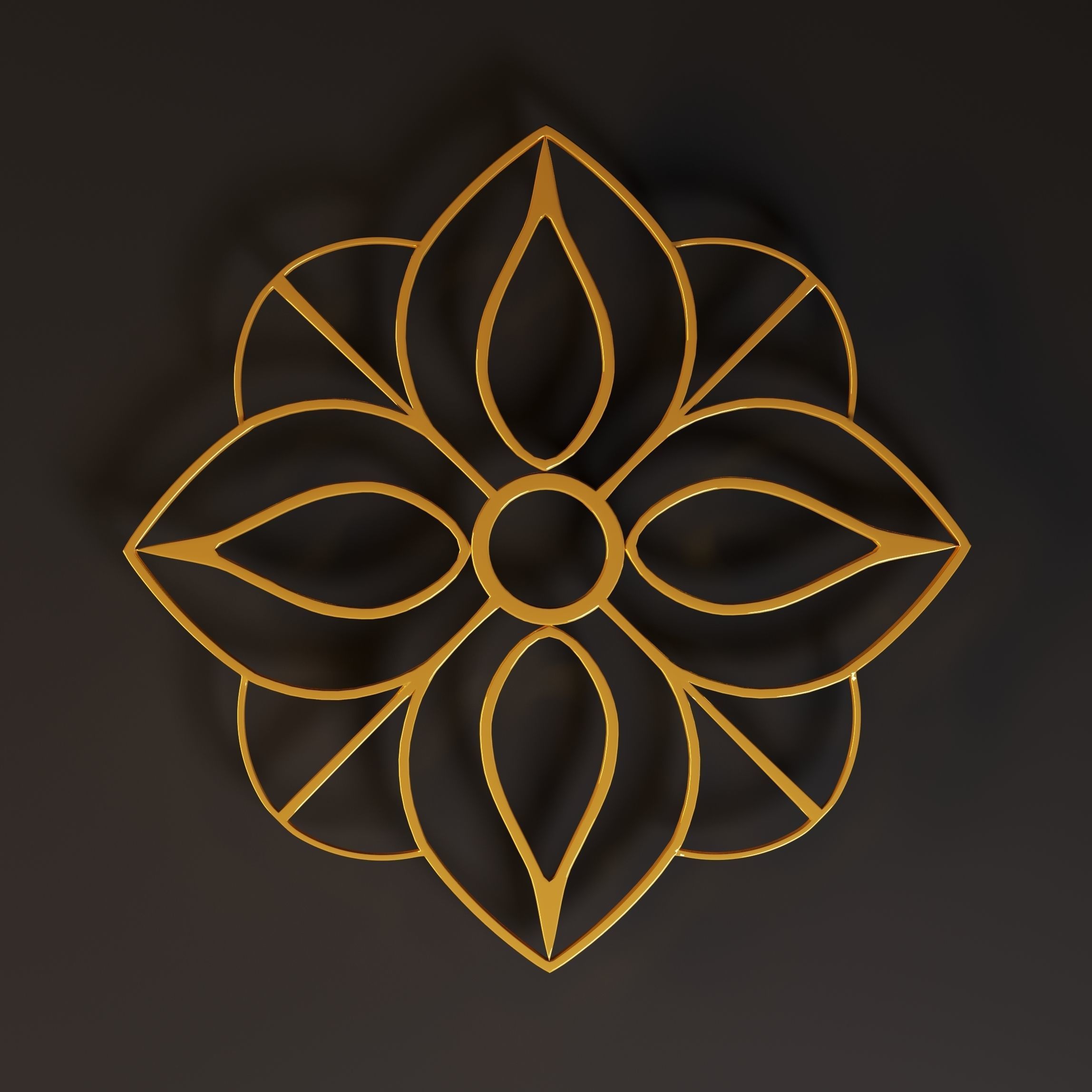 Decorative panels 3D model vol 1 3D model_3