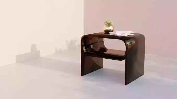 VINTAGE SMALL TABLE  3D model