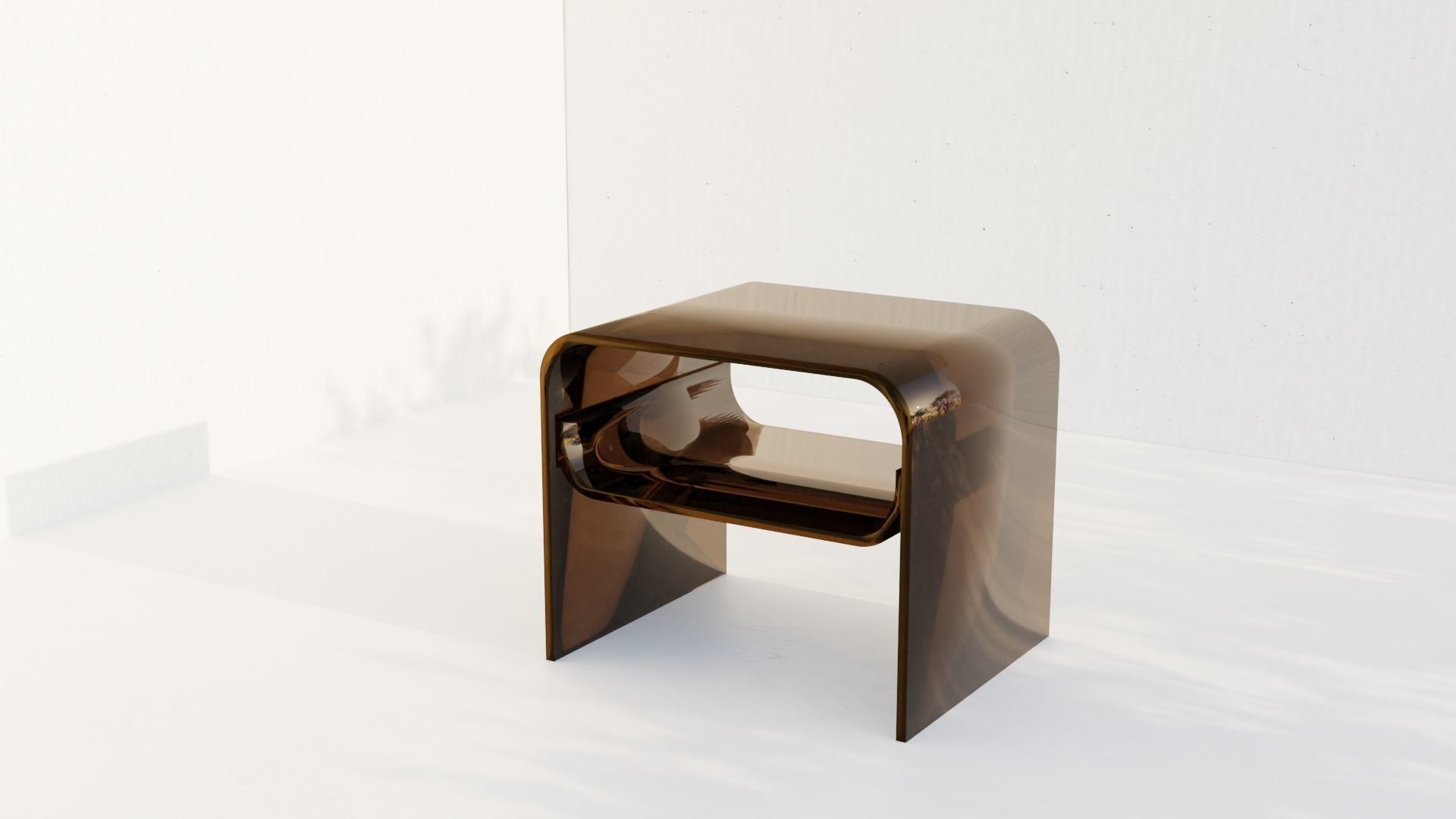 VINTAGE SMALL TABLE  3D model_4