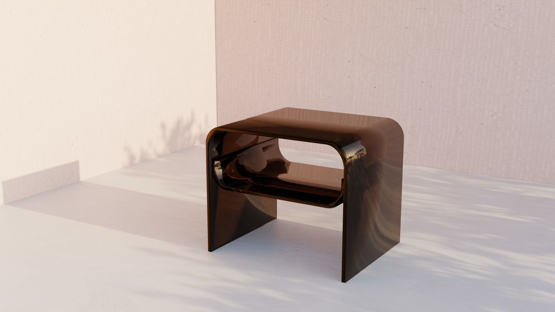 VINTAGE SMALL TABLE  3D model_3
