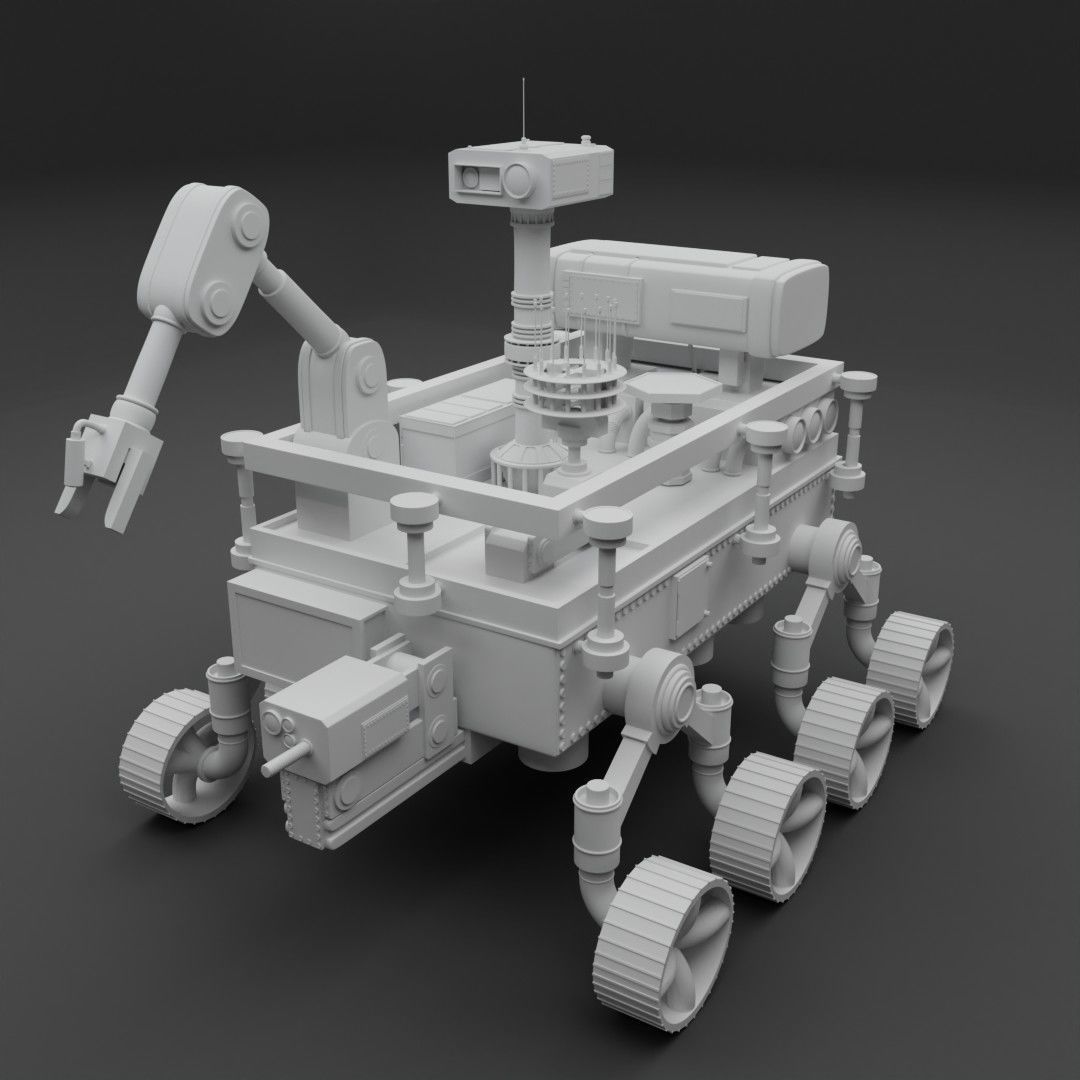 Space Rover Working Model Space Rover 3D model | CGTrader