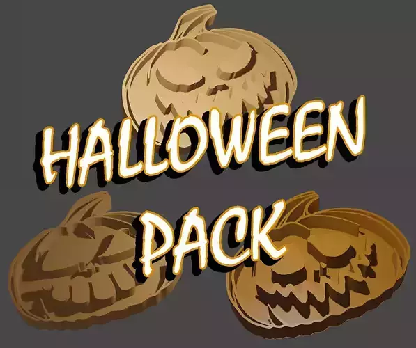 Halloween Pumpkin cookie cutter Pack