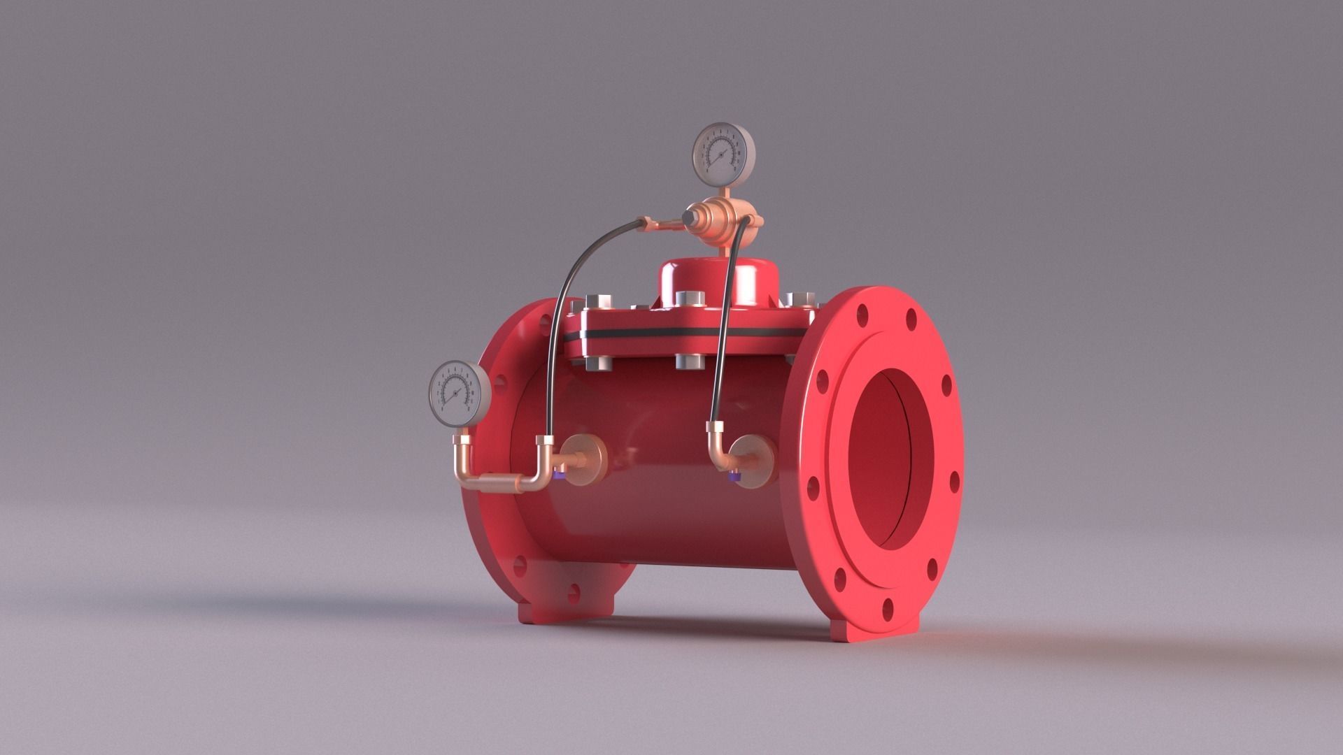 Pressure Control Valve 3D model_1