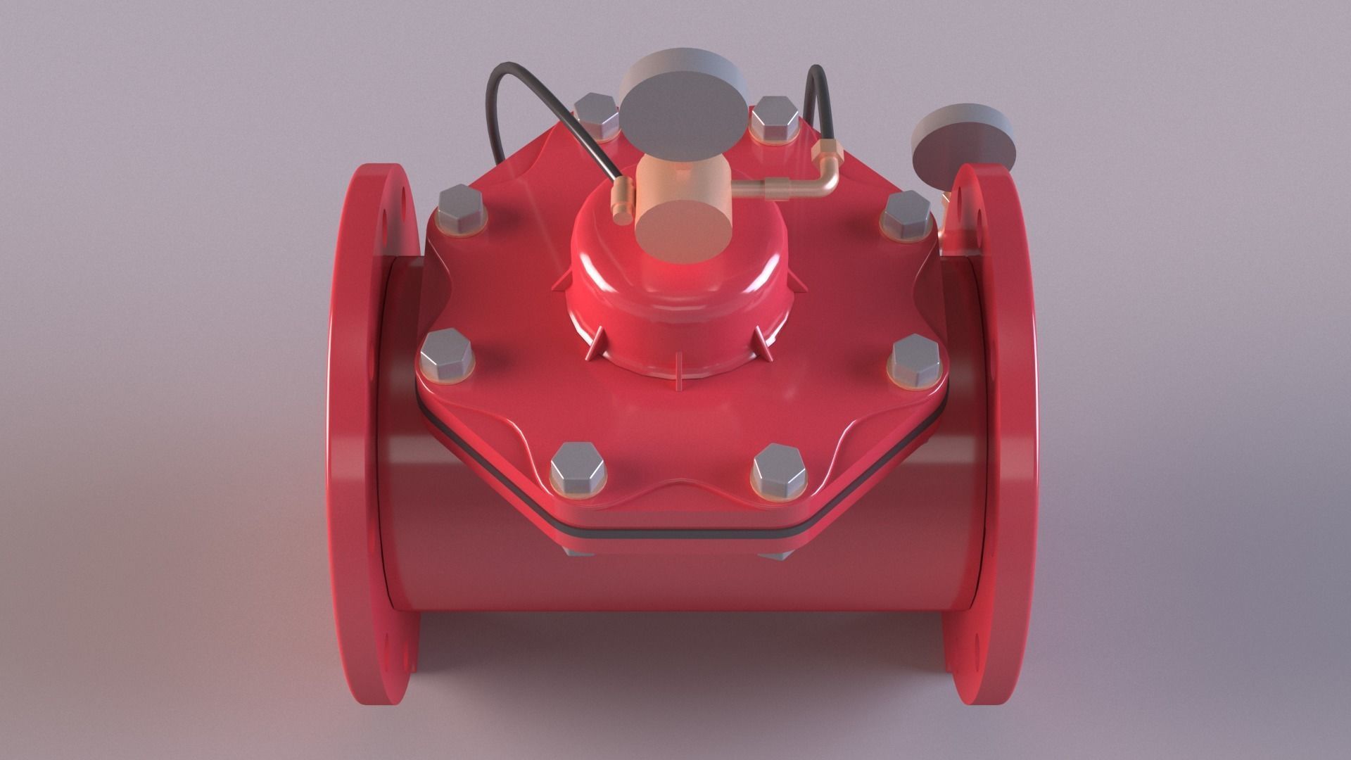 Pressure Control Valve 3D model_4