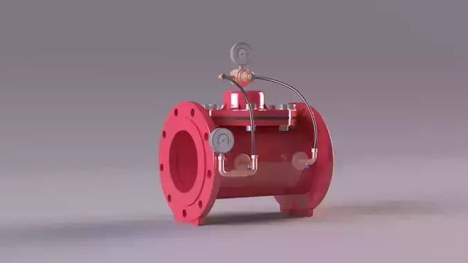 Pressure Control Valve 3D model