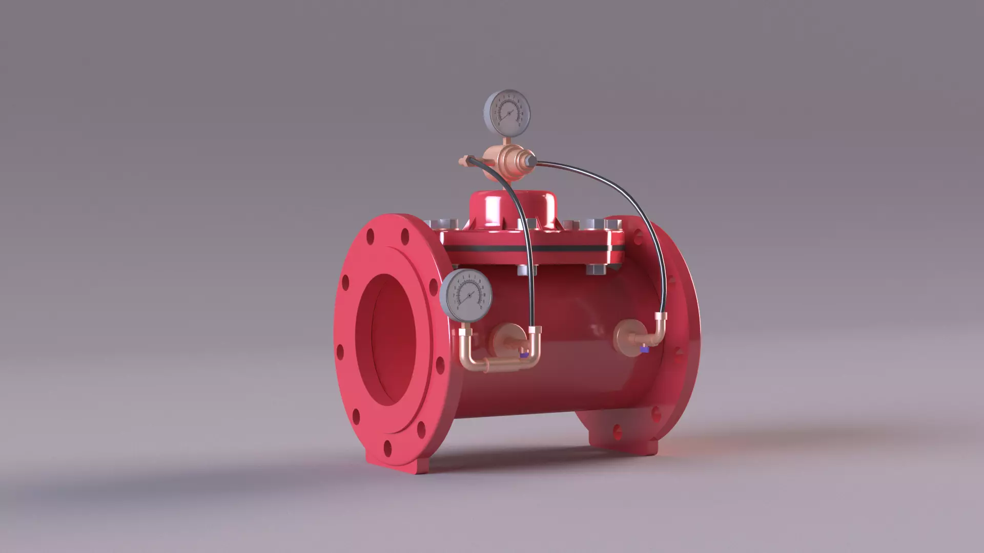 Pressure Control Valve 3D model_0