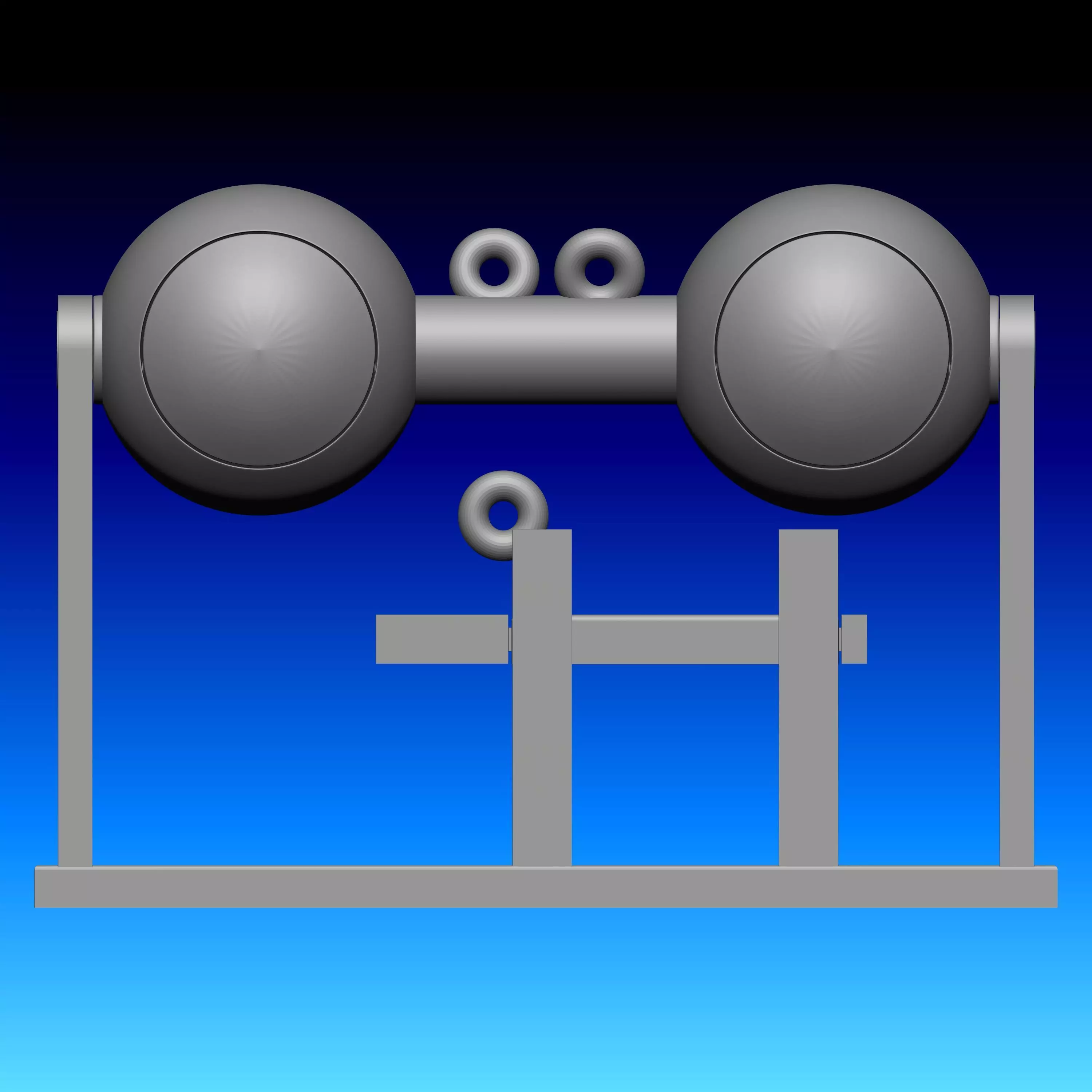 Mecanismo ojos de titere 001 Puppet eye mechanism 001 Free 3D print model_0