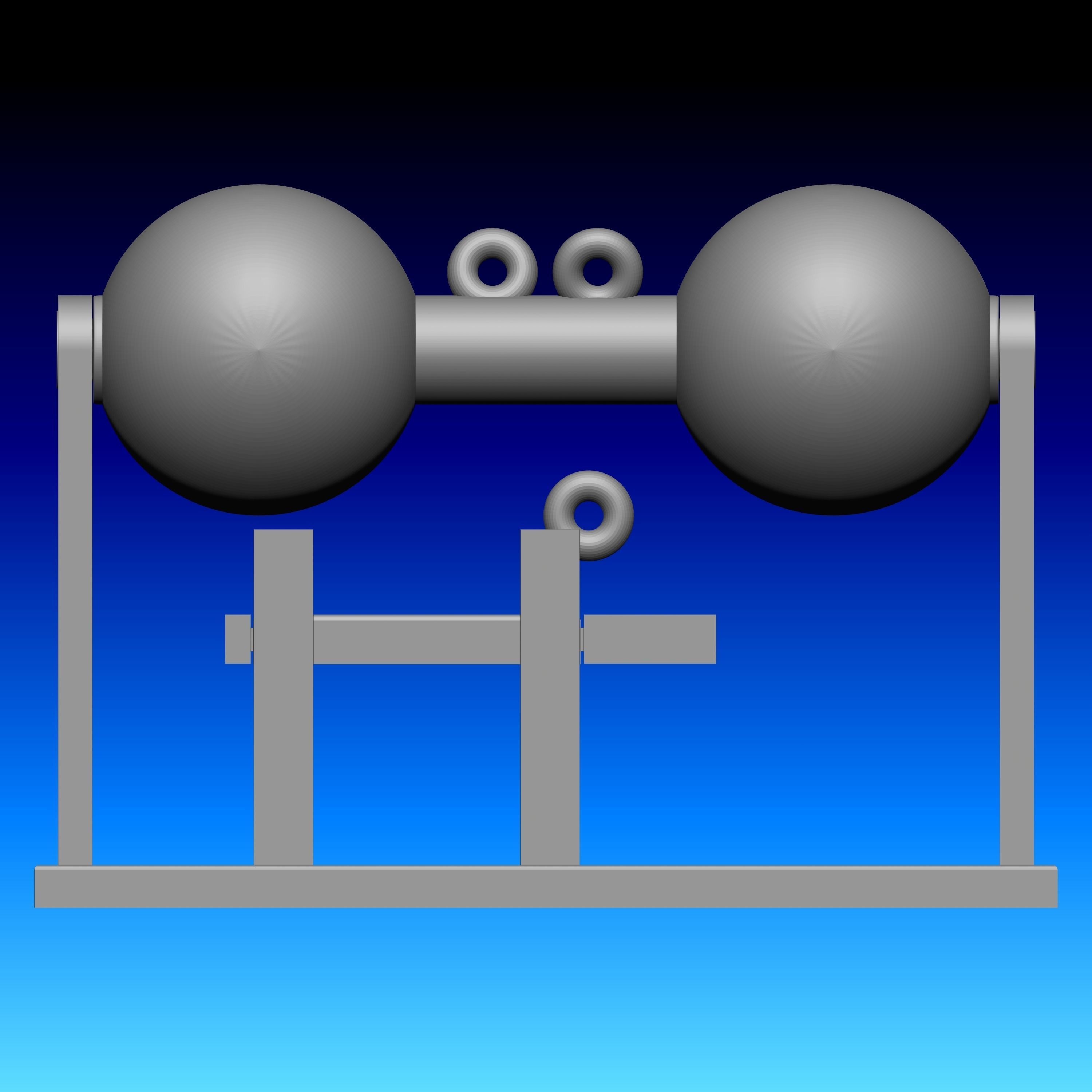 Mecanismo ojos de titere 001 Puppet eye mechanism 001 Free 3D print model_7