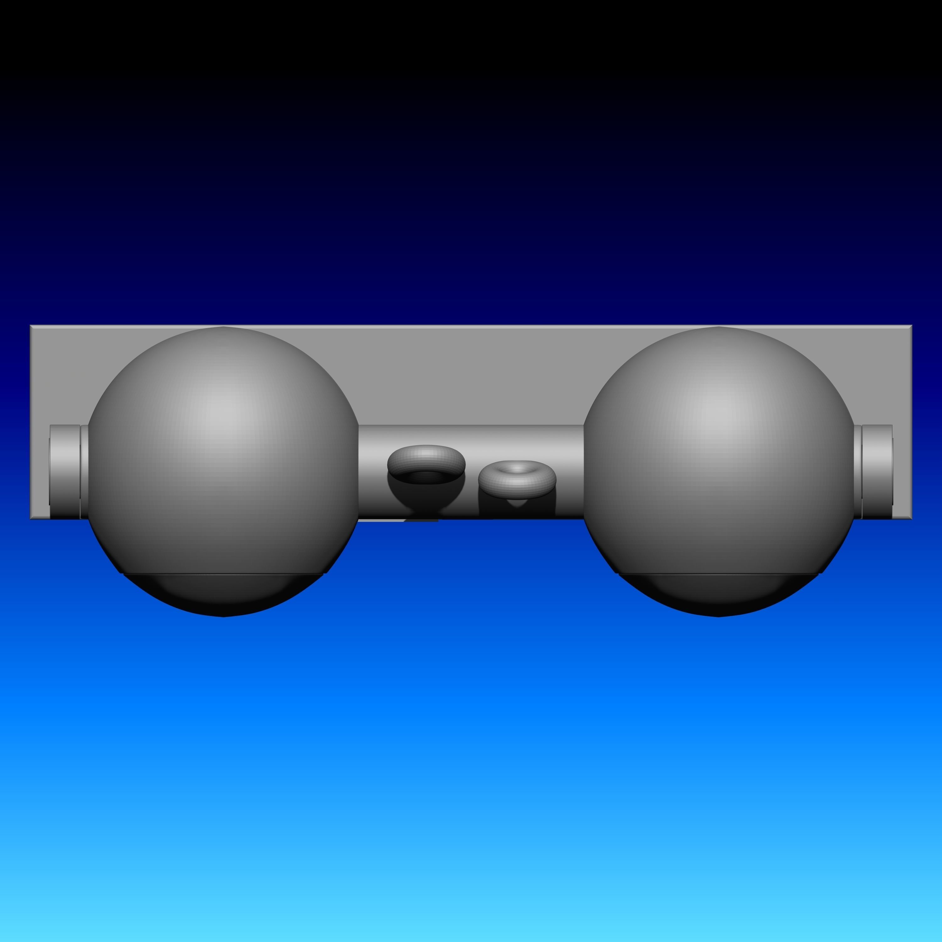 Mecanismo ojos de titere 001 Puppet eye mechanism 001 Free 3D print model_8