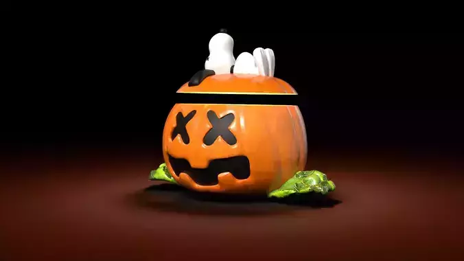 KAWS SNOOPY COOKIE JAR PEANUTS- CHARLIE BROWN