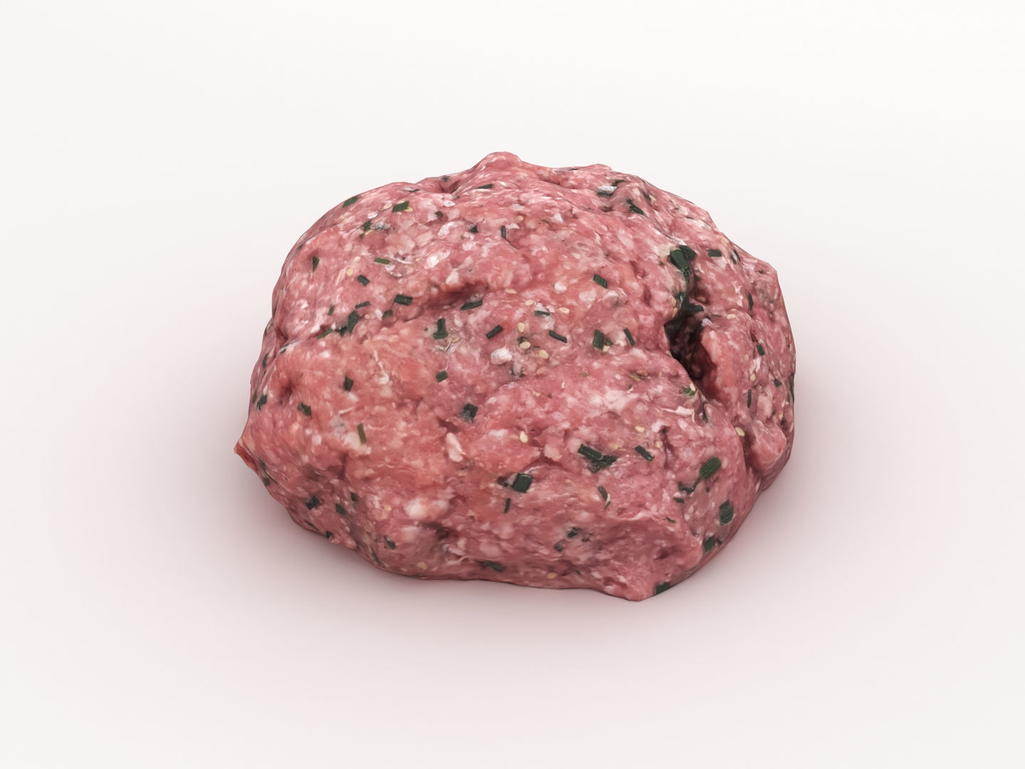 Ground Meat 3D model_2