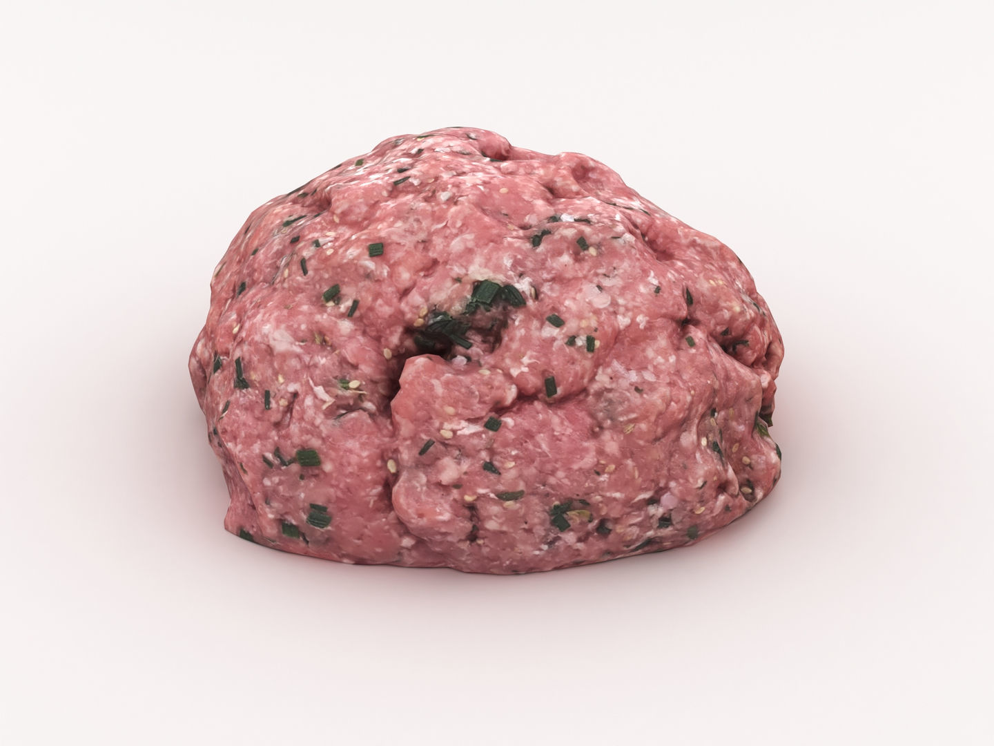 Ground Meat 3D model_1